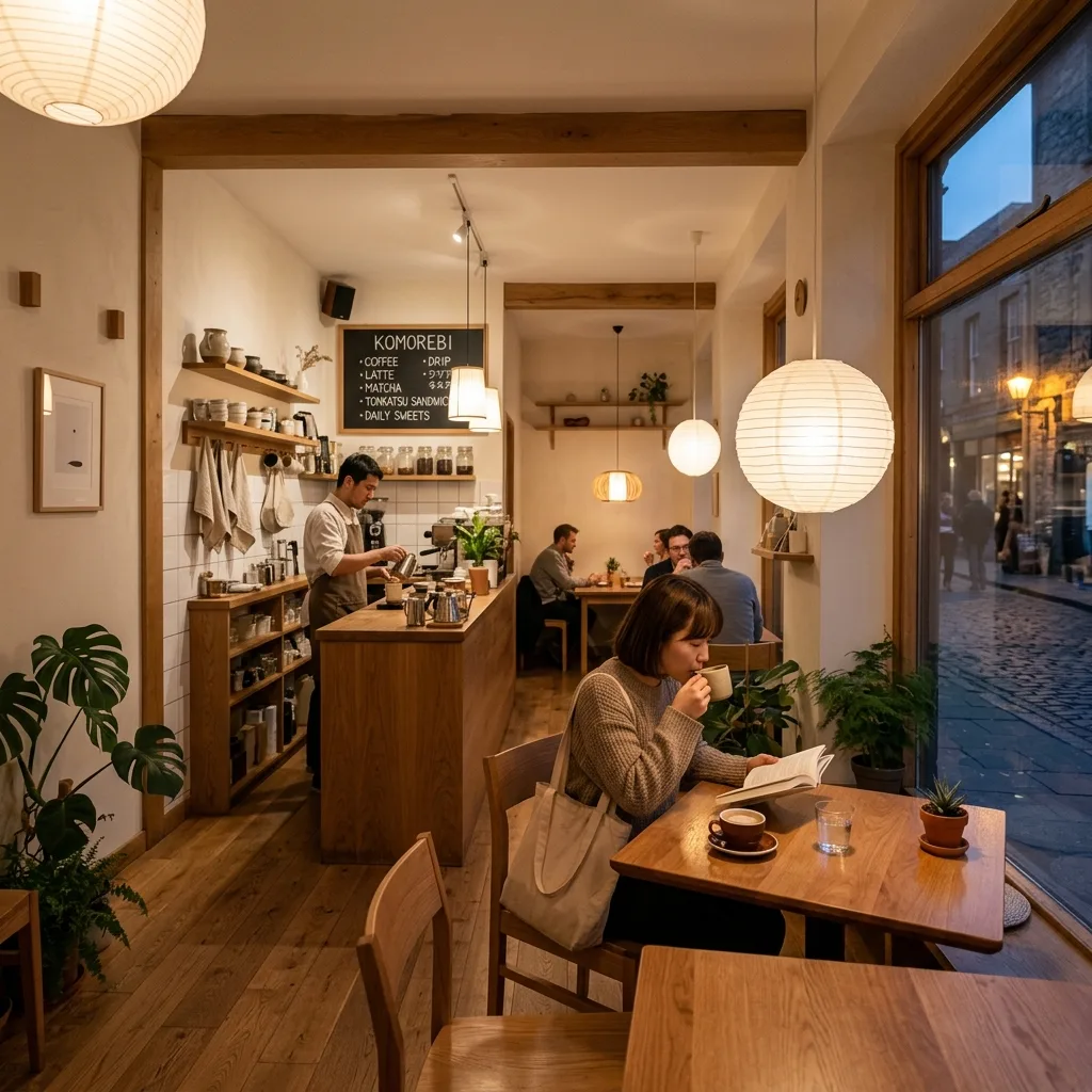 カフェの店内